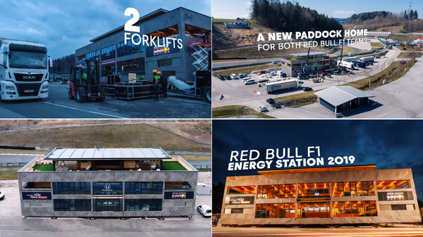 red bull f1 energy station