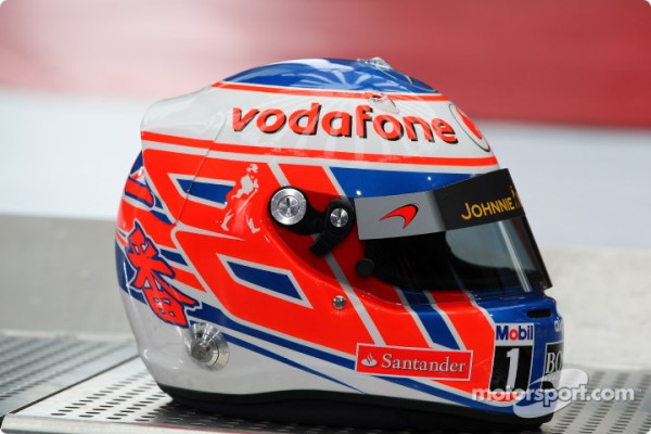 ジェンソン・バトン（マクラーレン）： 2011年F1ヘルメット写真 : F1通信