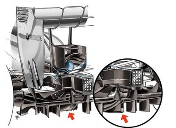 メルセデスf1 W05ハイブリッド 新しいディフューザー F1通信