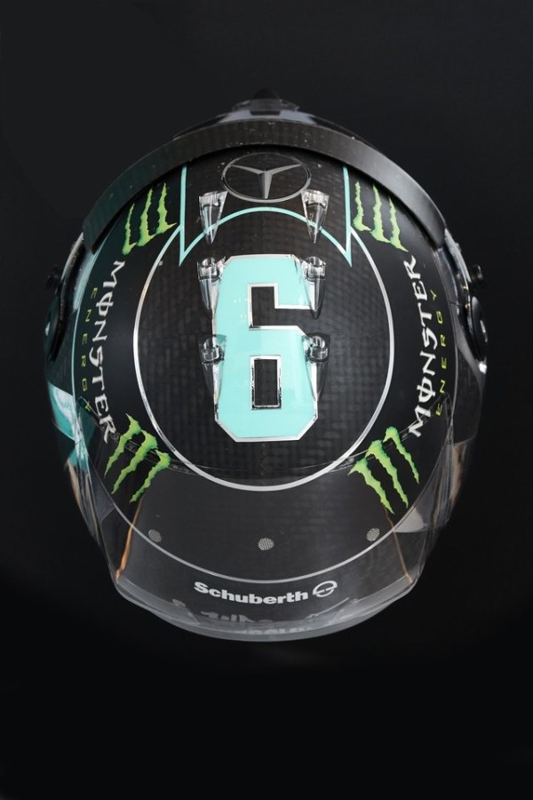 ニコ・ロズベルグ（メルセデス）： F1ヘルメット写真 : F1通信