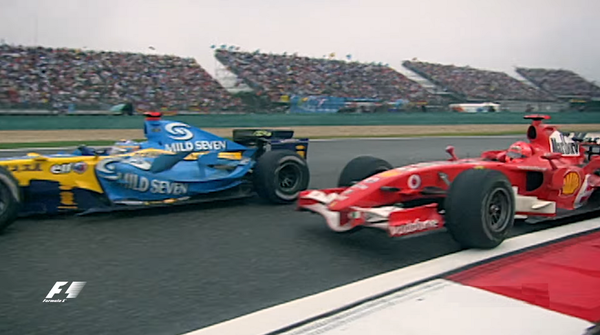 ミハエル・シューマッハ 最後のF1優勝 動画： 2006年F1中国GP : F1通信