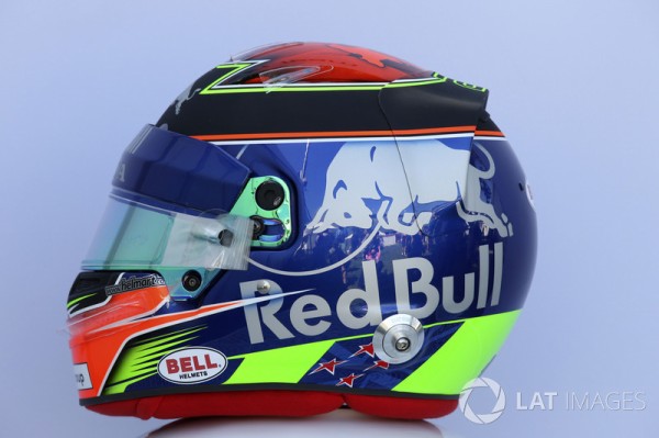 ブレンドン・ハートレイ ヘルメット写真： : F1通信