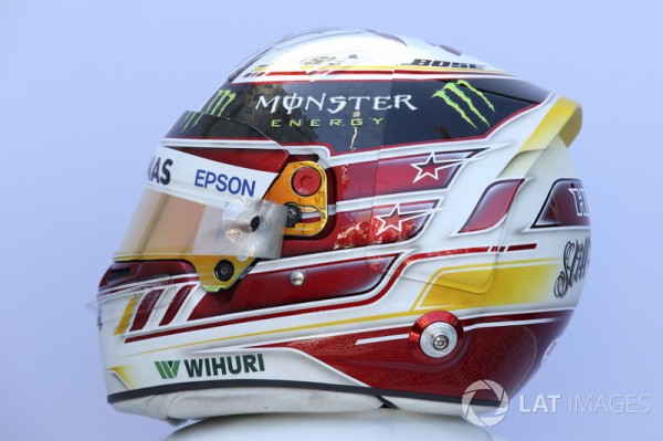 ルイス・ハミルトン ヘルメット写真：2018年F1 : F1通信