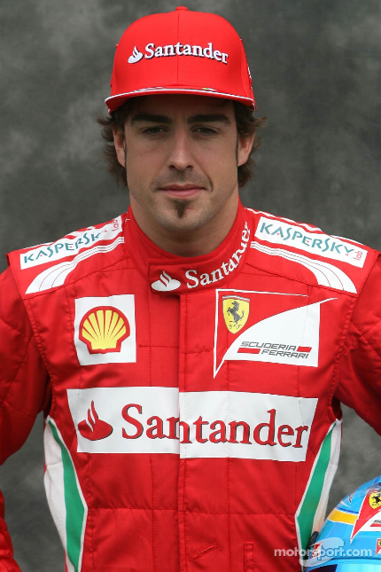 フェルナンド・アロンソ（フェラーリ）： 2012年F1レーシングスーツ 