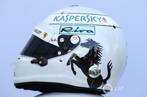 セバスチャン・ベッテル ヘルメット写真：2018年F1 : F1通信