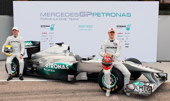 2011Mercedes MGP W02(ミハエル・シューマッハ) | mdh.com.sa