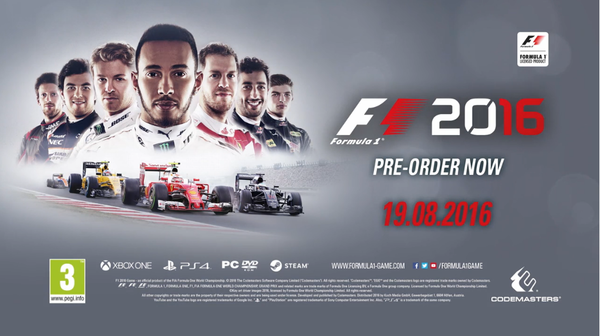 F1 16 ゲームソフト 紹介動画 日本発売は9月8日 F1通信