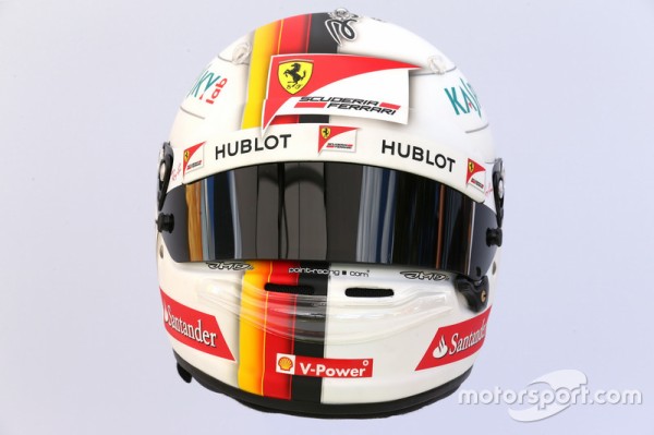 セバスチャン・ベッテル ヘルメット写真：2017年F1 : F1通信