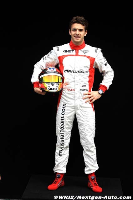 ジュール・ビアンキ（マルシア）： F1ヘルメットとレーシング