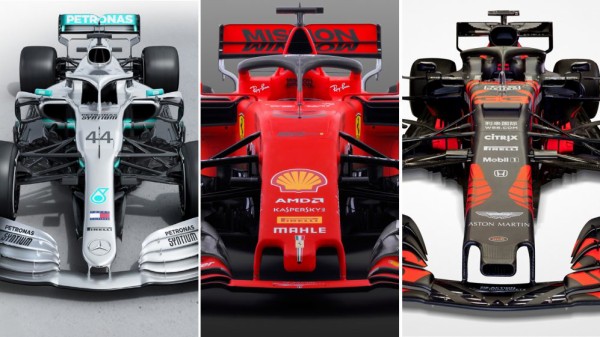 19年f1マシン 全10チーム画像比較 F1通信