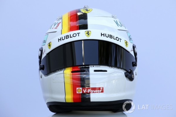 セバスチャン・ベッテル ヘルメット写真：2018年F1 : F1通信