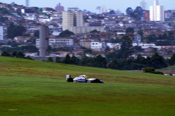 ウィリアムズルノー 1/43 FW16 アイルトンセナ 1994 ブラジル GP