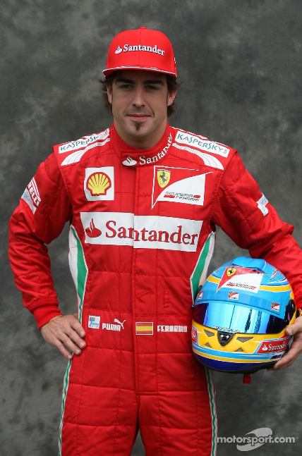 フェルナンド・アロンソ（フェラーリ）： 2012年F1レーシングスーツ 