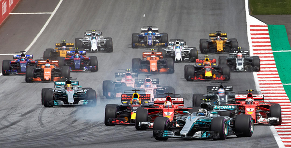 F1 レースのスタートが遅くなる 18年f1レース スケジュール一覧表 F1通信