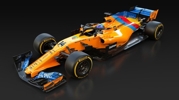 マクラーレン、アロンソの最終レース専用カラーリングを披露
