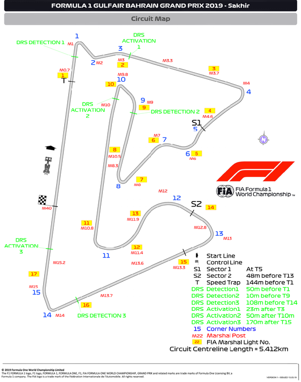 F1バーレーンgp 2019年サーキット ガイド F1通信