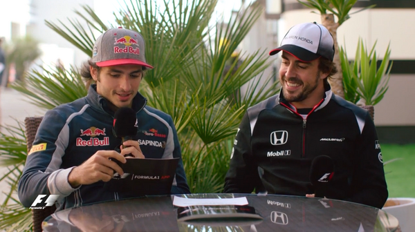 フェルナンド・アロンソとカルロス・サインツ・ジュニア Q&A： F1