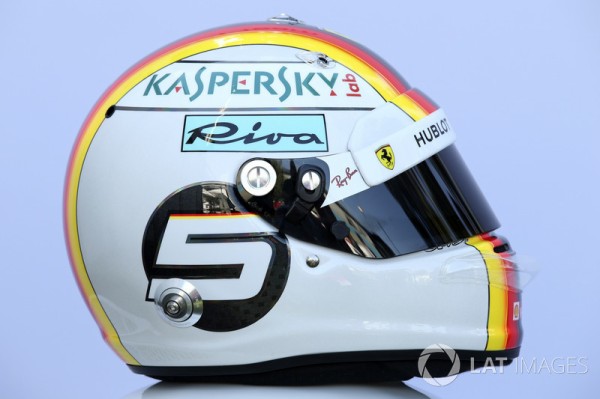 セバスチャン・ベッテル ヘルメット写真：2018年F1 : F1通信