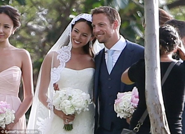 ジェンソン バトンと道端ジェシカ ハワイで結婚式 写真17枚 F1通信