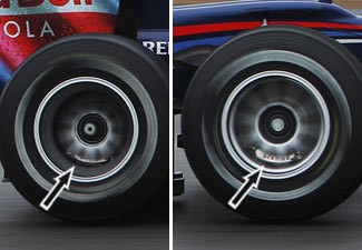 レッドブルrb6 ブレーキ キャリパーの最適位置 F1通信