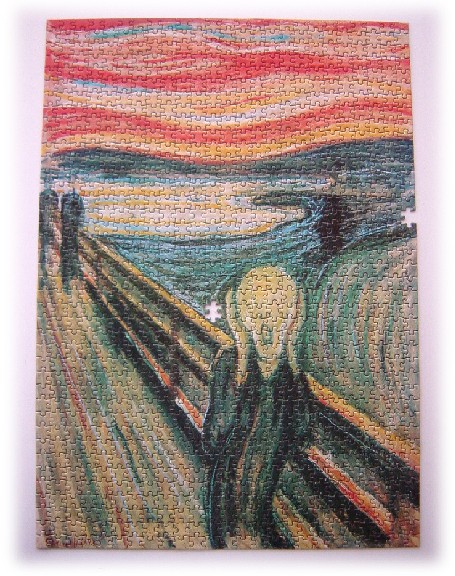 ムンクの叫び　パズル1000ピース 楽天市場】ジグソーパズル 1000ピース 大人用 Ravensburger