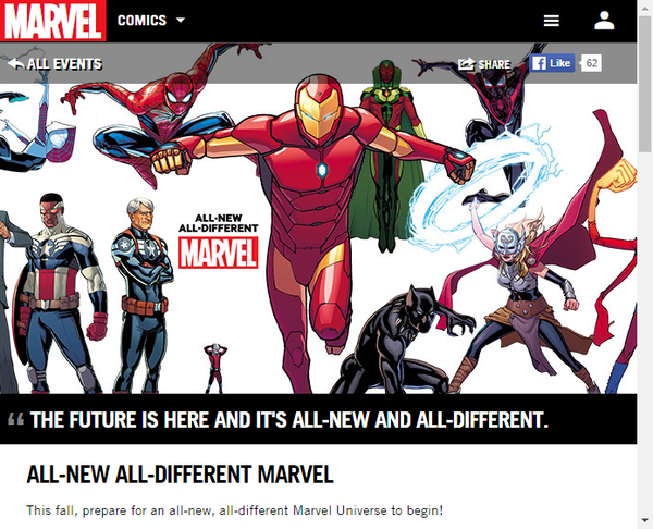 3月日更新 コミック追加 マーベル イベント オールニュー オールディファレント マーベル Marvel Info マーベル インフォ
