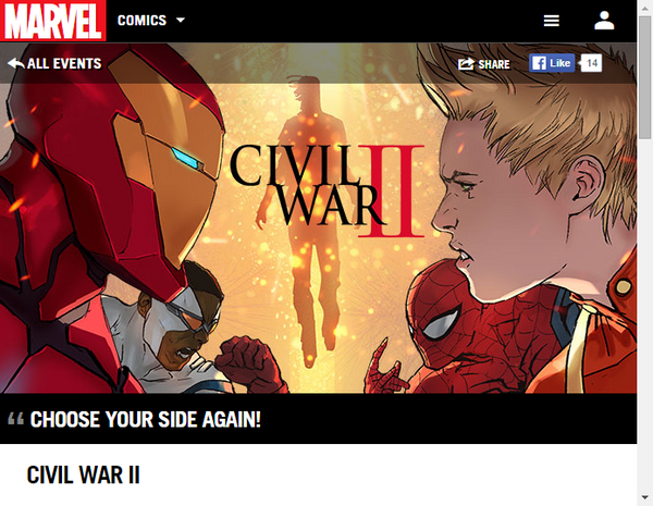 7月6日タイイン更新 マーベル イベント シビル ウォー Marvel Info マーベル インフォ 7月6日タイイン更新 マーベル イベント シビル ウォー Marvel Info マーベル インフォ