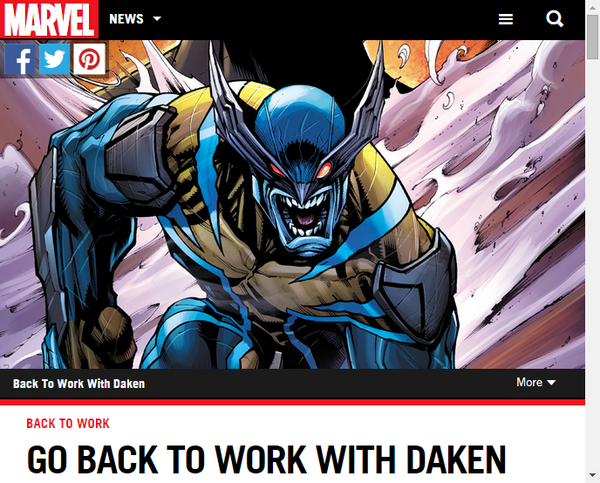 ダケンの仕事を振り返る Marvel Info マーベル インフォ