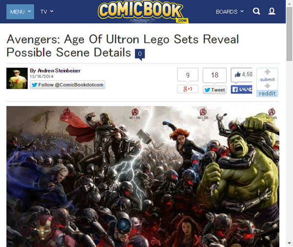 映画 アベンジャーズ エイジ オブ ウルトロン のレゴは明かされるシーンの詳細のセット Marvel Info マーベル インフォ