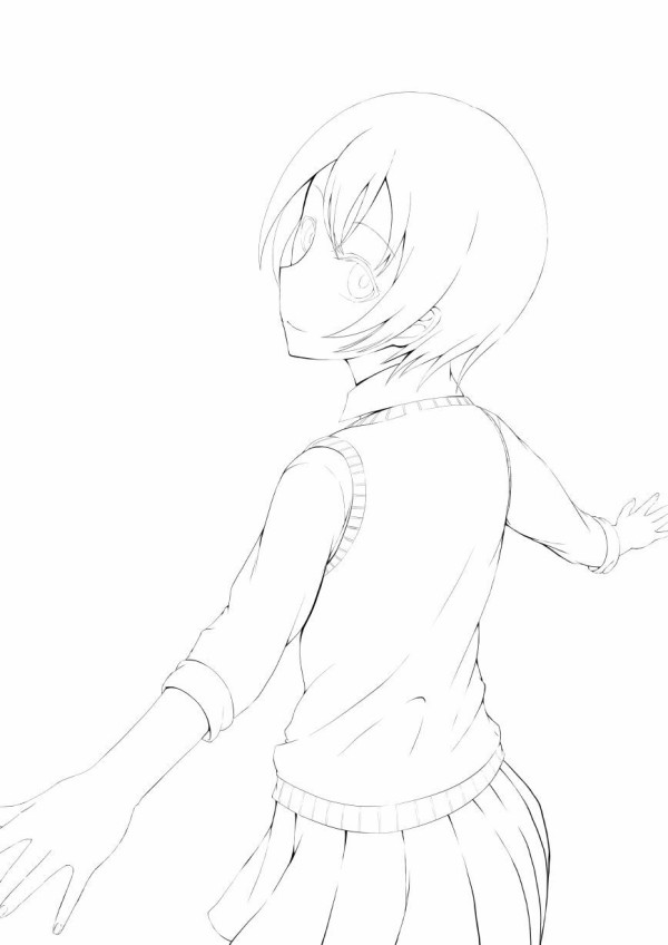 星空凛生誕祭記念イラスト描きました イラストで食って生きたい