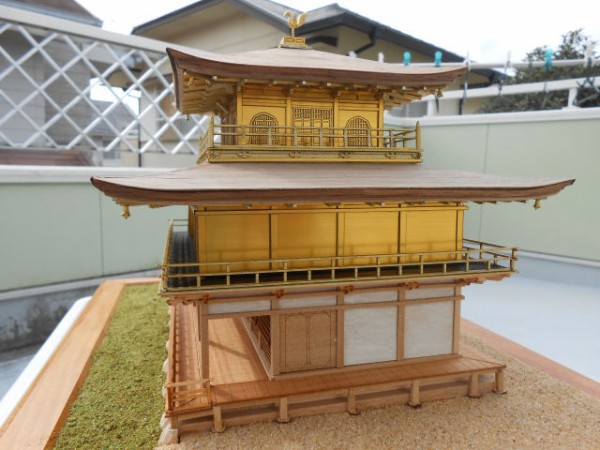 鹿苑寺 金 閣（ウッディジョー） : ペーパークラフト三昧＋模型