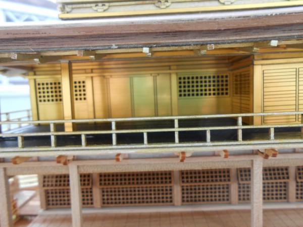 鹿苑寺 金 閣（ウッディジョー） : ペーパークラフト三昧＋模型
