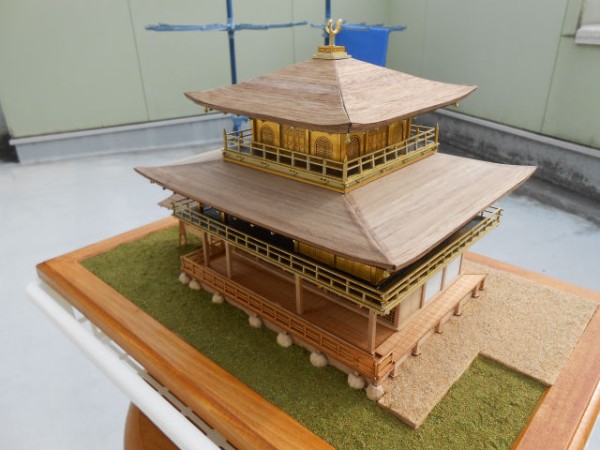 鹿苑寺 金 閣（ウッディジョー） : ペーパークラフト三昧＋模型