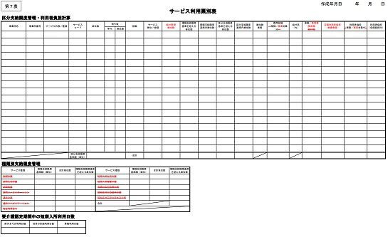 計画書標準様式の変更内容とその目的 : masaの介護福祉情報裏板