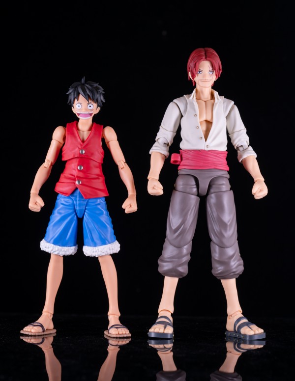レビュー】S.H.figuarts シャンクス＆モンキー・D・ルフィ(少年期