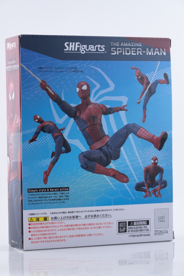 レビュー】S.H.figuarts アメイジング・スパイダーマン : 関節フィギュア庫