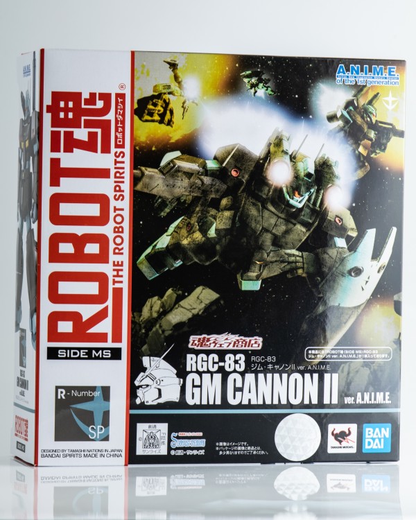 robot魂 ジムキャノンⅡ ジムカスタム　セット 激戦をくぐり抜けたジム・キャノンIIを見よ！5/10受注締切