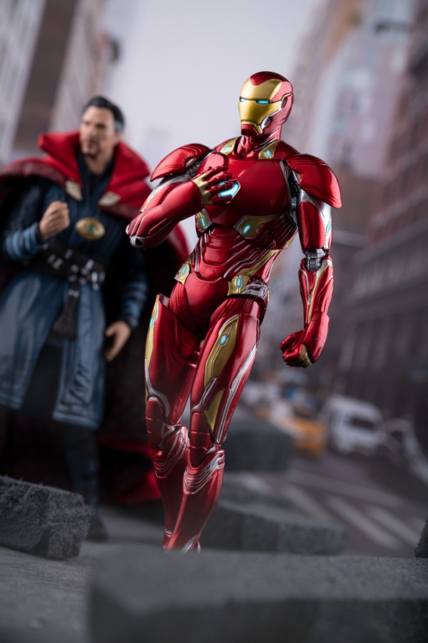 レビュー】MAFEX アイアンマン マーク50 (INFINITY WAR Ver.) : 関節