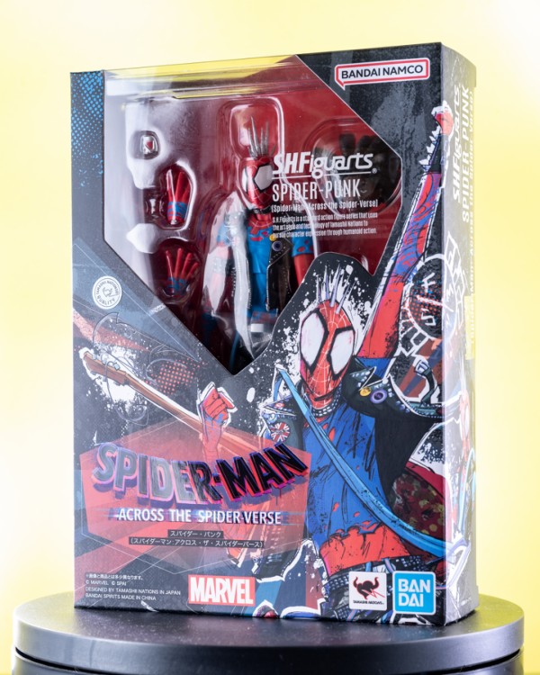 レビュー】S.H.Figuarts スパイダー・パンク（スパイダーマン:アクロス・ザ・スパイダーバース） : 関節フィギュア庫