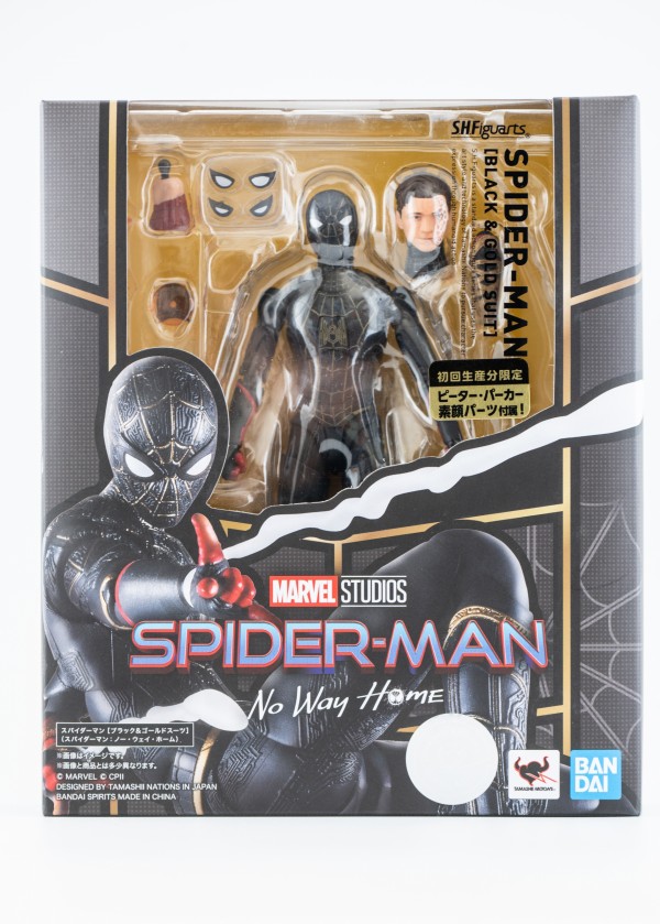 レビュー】S.H.figuarts スパイダーマン ブラック＆ゴールド
