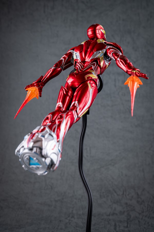 レビュー】MAFEX アイアンマン マーク50 (INFINITY WAR Ver.) : 関節