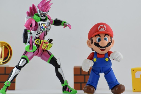 S H Figuarts 仮面ライダーエグゼイド アクションゲーマー レベル2 kamen Rider Kicks Ver レビュー 関節フィギュア庫
