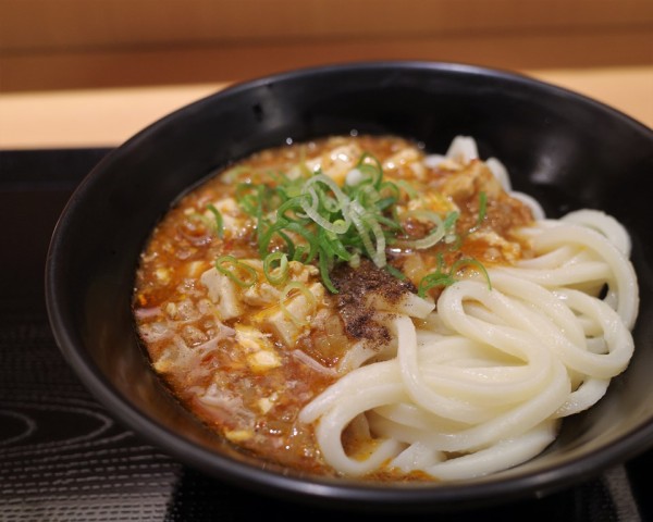 帯屋町のたも屋にて 激辛麻婆うどんと闘う のんびりと高知で