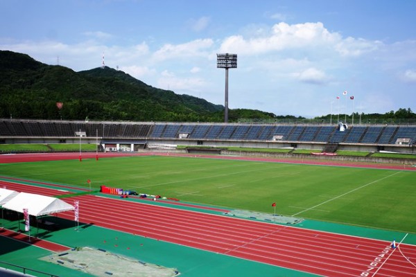 春野運動公園でラグビーｗ杯トンガ代表の練習を見学 のんびりと高知で