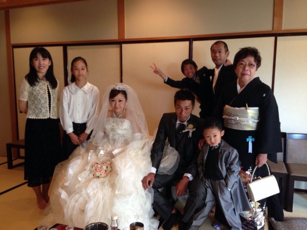 あきよしおじさんの結婚式 あやちゃん りょうちゃん せいちゃんのぶろぐ