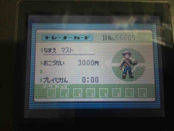 乱数調整嫌いな人は回れ右 ルビサファでid調整に成功しました Rse ルビー サファイア エメラルド 木曜会員マストのブログ