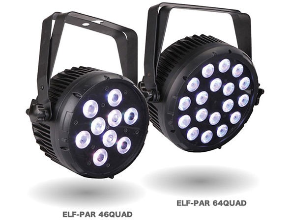 ka7様用　ELE-PAR46QUAD LEDパーライト 6台セット シンプル&コンパクト 4in1 LEDパーライト e-lite(イーライト)『ELF