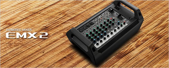 新発売!!】YAMAHA コンパクトパワードミキサー「EMX2」 : 舞台照明・音響機材のプロショップ【maskdb.com】ブログ