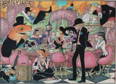 扉絵がフィギュアに！？ワンピース 不思議の国のティーパーティin