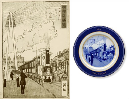 140年前の今日、日本初の鉄道開業 : 横濱増田窯